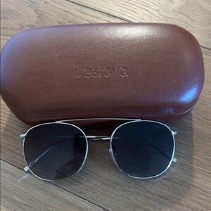 Illesteva Black and Silver Sunglasses